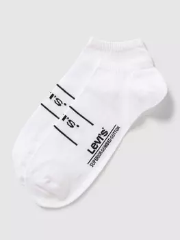 Носки-кроссовки с этикеткой Levi's, белый