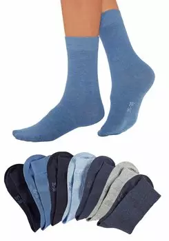Носки LAVANA basic Basic, цвет jeans