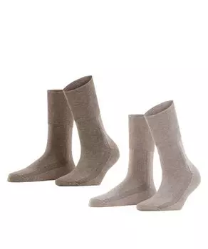 Носки легкие в рубчик 2 пары Esprit, мультиколор