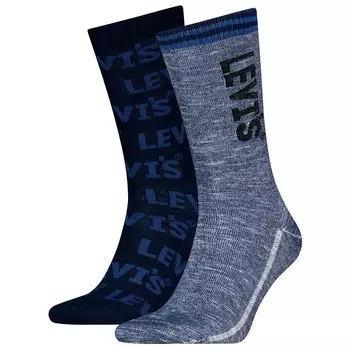 Носки Levi's Sun Faded Logo 2 шт, разноцветный