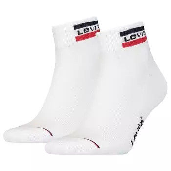 Носки Levis Mid Cut 2 Ppk, белый