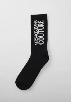 Носки LOGO Versace Jeans Couture, черный