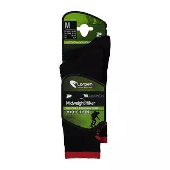 Носки Lorpen Midweight Hiker, черный
