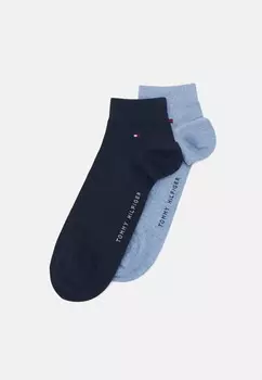 Носки MEN QUARTER 2 PACK Tommy Hilfiger, светло-голубой