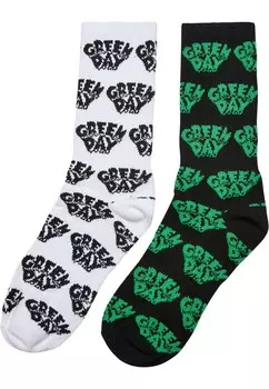 Носки Merchcode Green Day, черный/белый