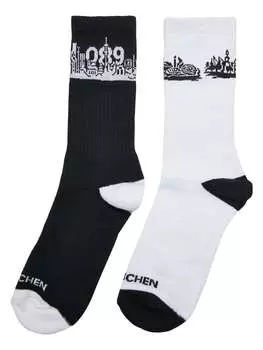 Носки Mister Tee, цвет black/white