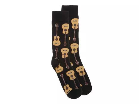 Носки мужские Socksmith Guitar Crew, черный