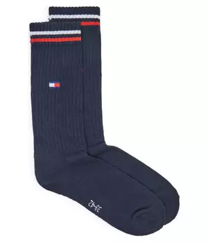 Носки мужские Tommy Jeans с полосками 2 пары, синий