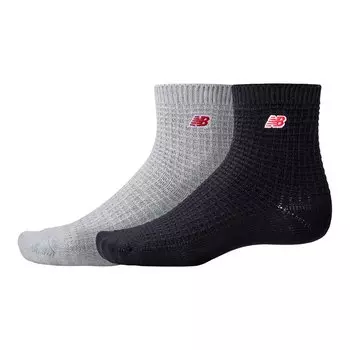 Носки New Balance Waffle Knit Half long 2 шт, разноцветный