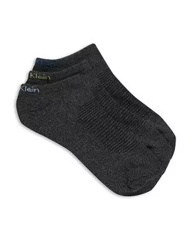 Носки невидимки с амортизацией, 3 пары Calvin Klein, черный