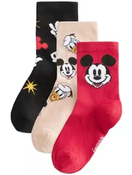 Носки Next, цвет Beige/Red/Black