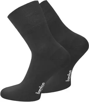 Носки normani 6 шт Bambus Gesundheits Kurzschaft, черный
