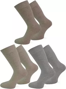 Носки normani 6 шт Herren For Men, цвет Hellbeige sortiert