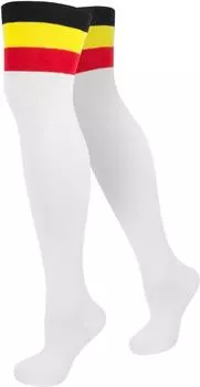 Носки normani Overknees Color Bund, белый