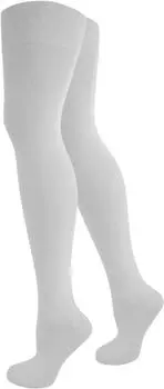 Носки normani Overknees einfarbig, белый