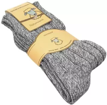 Носки normani Schafwolle, цвет Graumelange