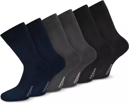Носки normani Softrand und Frotteesohle, цвет Marine/Anthrazit/Schwarz