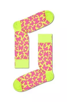 Носки Носки-бабочки Happy Socks, желтый