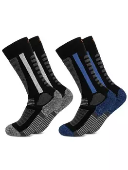 Носки Occulto 2er Pack Skisocken Charlie, цвет Blau-Schwarz