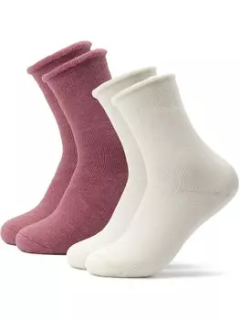 Носки Occulto 2er Pack Warme Kuschelsocken Elsa, цвет Pink-Creme