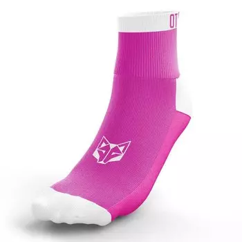 Носки Otso Calcetines Multi-sport Low Cut Fluo Pink & White, розовый