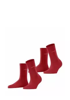 Носки PACK OF 2 SO UNI DA Esprit, красный