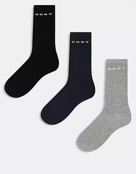 Носки Paige Trew черного цвета DKNY
