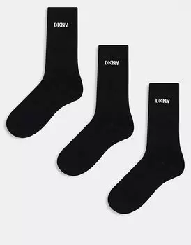 Носки Paige Trew черного цвета DKNY