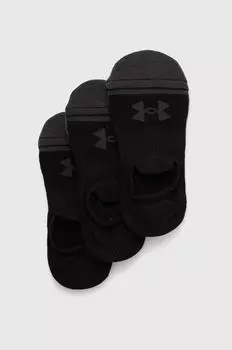 Носки Performance Tech, 3 пары Under Armour, черный