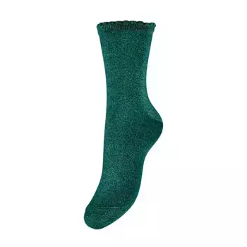 Носки Pieces Ebby Glitter Long, зеленый