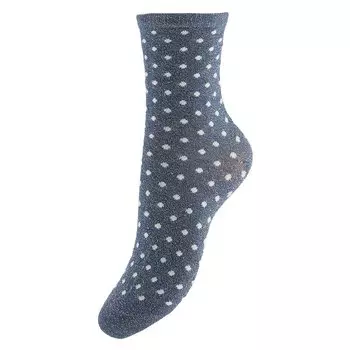 Носки Pieces Sebby Glitter Long, серый