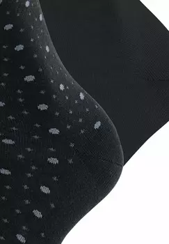 Носки Playful Dot 2-Pack with pattern Esprit, черный