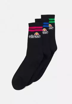 Носки Pullo Unisex 3 Pack Ellesse, черные