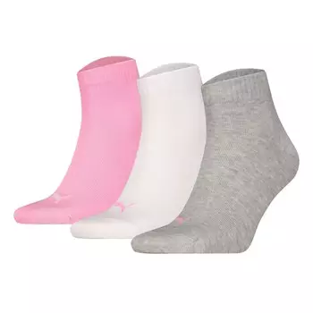 Носки PUMA, цвет Grey/Pink/White