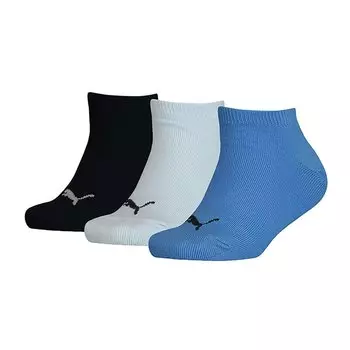 Носки Puma Invisible Sneaker Kids 3 шт, разноцветный