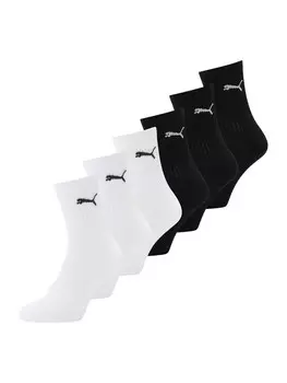 Носки PUMA Socks, черный/белый