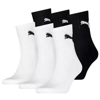 Носки PUMA Socks, черный/белый