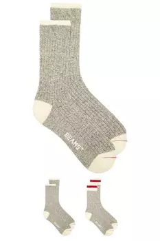Носки "Rag socks" Beams Plus, gray
