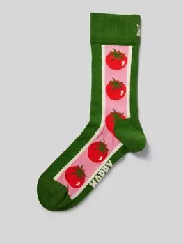 Носки с этикеткой Happy Socks, зеленый