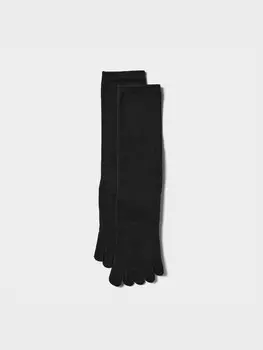 Носки с пальцами Uniqlo, черный