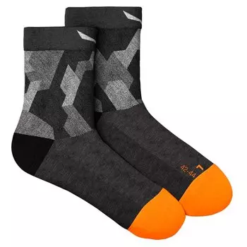Носки Salewa Pedroc Camo Half, серый