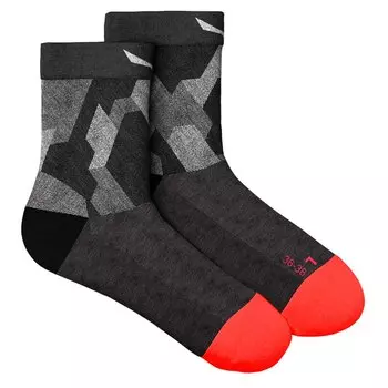 Носки Salewa Pedroc Camo Half, серый