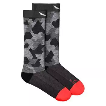 Носки Salewa Pedroc Camo, серый
