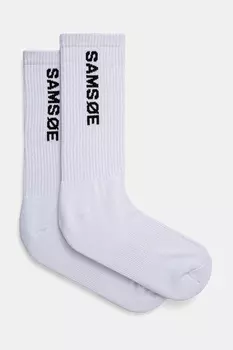 Носки Samsoe Samsoe, белый