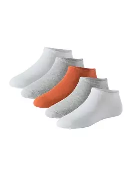 Носки SCHIESSER Ankle Socks Herrensneaker, цвет Grey/White