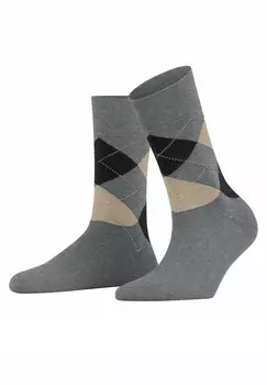 Носки SENSITIVE ARGYLE FALKE, светло-серый