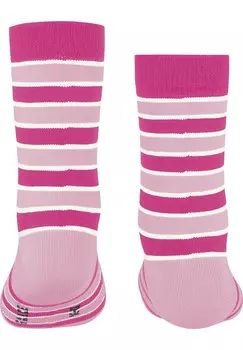 Носки SIMPLE STRIPES WITH PATTERN FALKE, светло-розовый