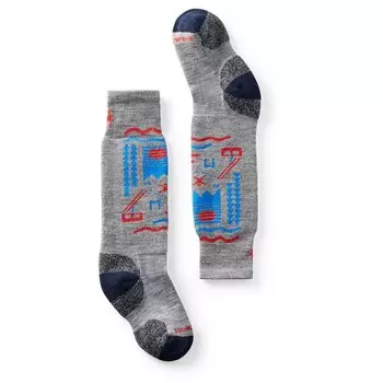Носки Smartwool Ski Day Kids, разноцветный
