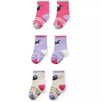 Носки Smartwool Trio, цвет Power Pink