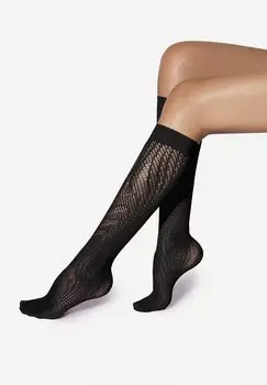Носки SNAKE NET Wolford, черный